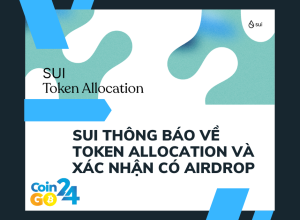 Sui công bố Token Allocation và xác nhận có Airdop