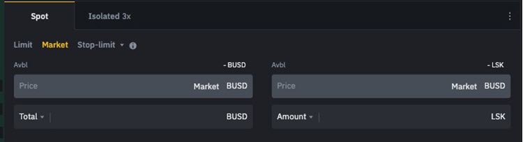 Lsk-Binance